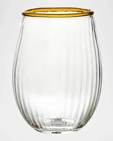 Juliska Nell Assorted 15 oz. Stemless Wine Glasses, Set of 4 | Thumbnail 7