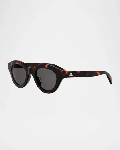 Celine Triomphe Mini 47mm Round Sunglasses | Thumbnail 2 Celine Triomphe Mini 47mm Round Sunglasses | Thumbnail 2