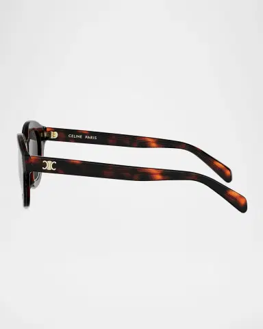 Celine Triomphe Mini 47mm Round Sunglasses | Thumbnail 3 Celine Triomphe Mini 47mm Round Sunglasses | Thumbnail 3
