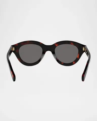 Celine Triomphe Mini 47mm Round Sunglasses | Thumbnail 5 Celine Triomphe Mini 47mm Round Sunglasses | Thumbnail 5