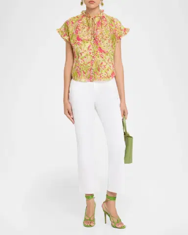 Cinq a Sept Jeni Daisy Swirl Top | Thumbnail 2 Cinq a Sept Jeni Daisy Swirl Top | Thumbnail 2