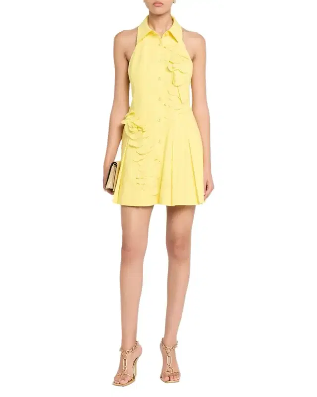 Donna Floral Mini Shirtdress