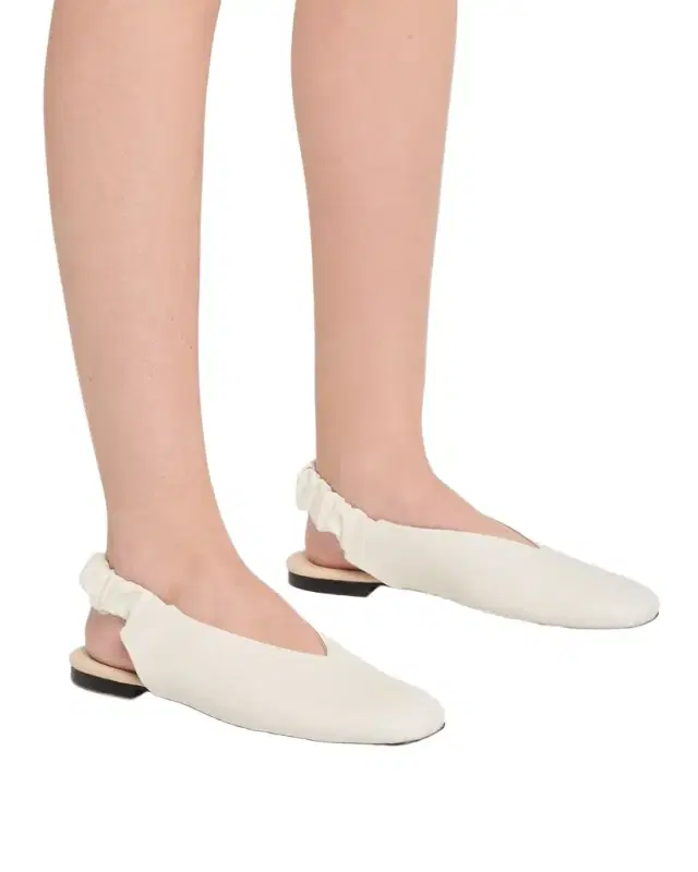 Glenn Leather Slingback Flats