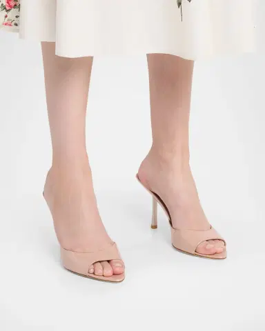Stuart Weitzman 85mm Lexington Patent Leather Mules | Thumbnail 2 Stuart Weitzman 85mm Lexington Patent Leather Mules | Thumbnail 2