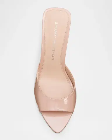 Stuart Weitzman 85mm Lexington Patent Leather Mules | Thumbnail 6 Stuart Weitzman 85mm Lexington Patent Leather Mules | Thumbnail 6