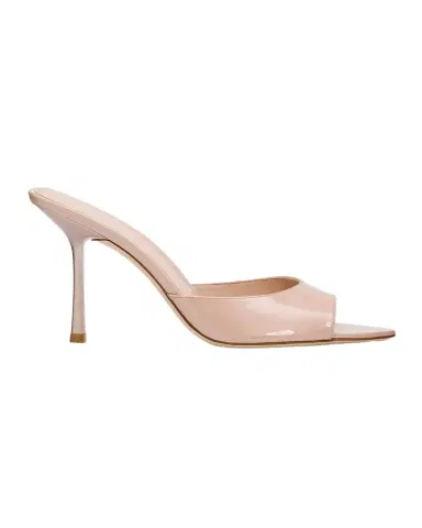Stuart Weitzman 85mm Lexington Patent Leather Mules | Thumbnail 1 Stuart Weitzman 85mm Lexington Patent Leather Mules | Thumbnail 1