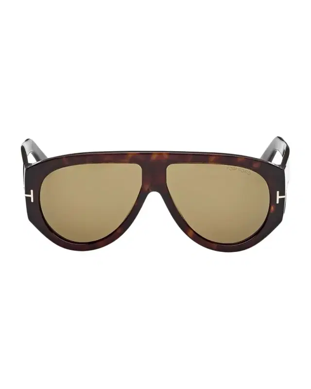 TOM FORD Bronson 60MM Acetate Pilot Sunglasses