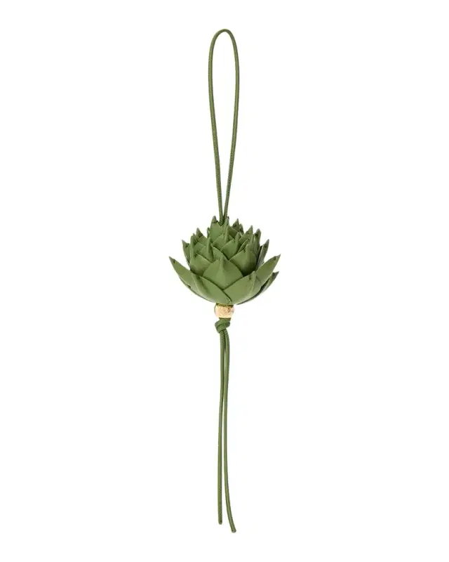 Loewe x Paula 's Ibiza Leather Artichoke Bag Charm