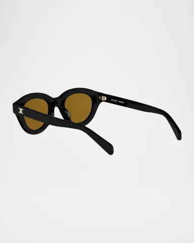 Celine Triomphe Mini 62mm Round Sunglasses | Thumbnail 4 Celine Triomphe Mini 62mm Round Sunglasses | Thumbnail 4