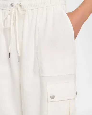 Cinq à Sept Crislin Linen-Blend Drawstring Cargo Pants | Thumbnail 5 Cinq à Sept Crislin Linen-Blend Drawstring Cargo Pants | Thumbnail 5