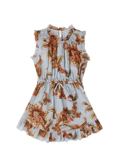 Zimmermann Girl's Aster Printed Flip Dress, Size 1-12 | Thumbnail 1