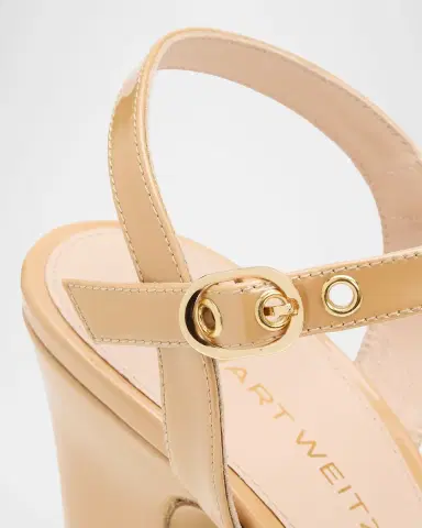 Stuart Weitzman 130mm Reade Patent Leather Platform Sandals | Thumbnail 5 Stuart Weitzman 130mm Reade Patent Leather Platform Sandals | Thumbnail 5