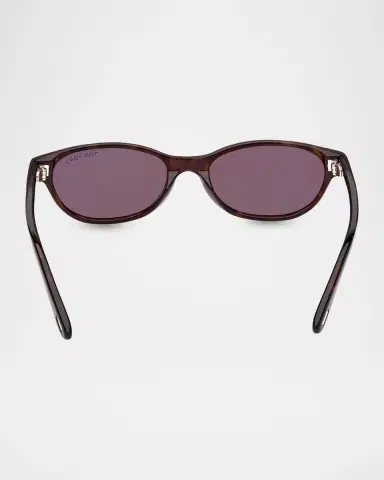 Tom Ford Chloe 52MM Oval Sunglasses | Thumbnail 5 Tom Ford Chloe 52MM Oval Sunglasses | Thumbnail 5