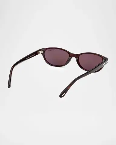 Tom Ford Chloe 52MM Oval Sunglasses | Thumbnail 6 Tom Ford Chloe 52MM Oval Sunglasses | Thumbnail 6
