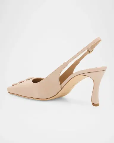 Manolo Blahnik 70mm Alexapla Suede Slingback Pumps | Thumbnail 2 Manolo Blahnik 70mm Alexapla Suede Slingback Pumps | Thumbnail 2