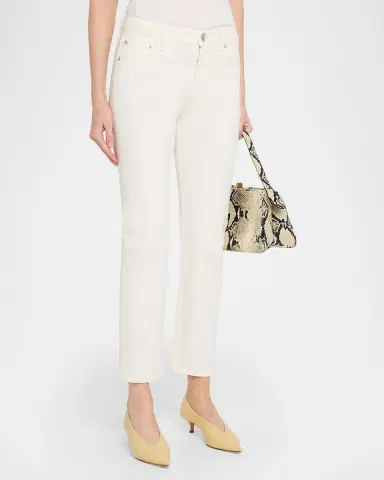 rag & bone Harlow Ankle Straight Jeans | Thumbnail 4