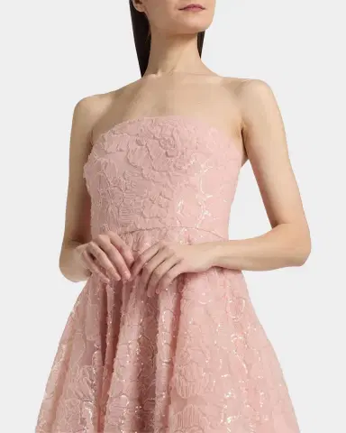 Theia Selina Strapless Cocktail Dress | Thumbnail 5 Theia Selina Strapless Cocktail Dress | Thumbnail 5