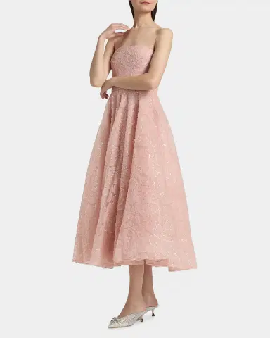 Theia Selina Strapless Cocktail Dress | Thumbnail 7 Theia Selina Strapless Cocktail Dress | Thumbnail 7