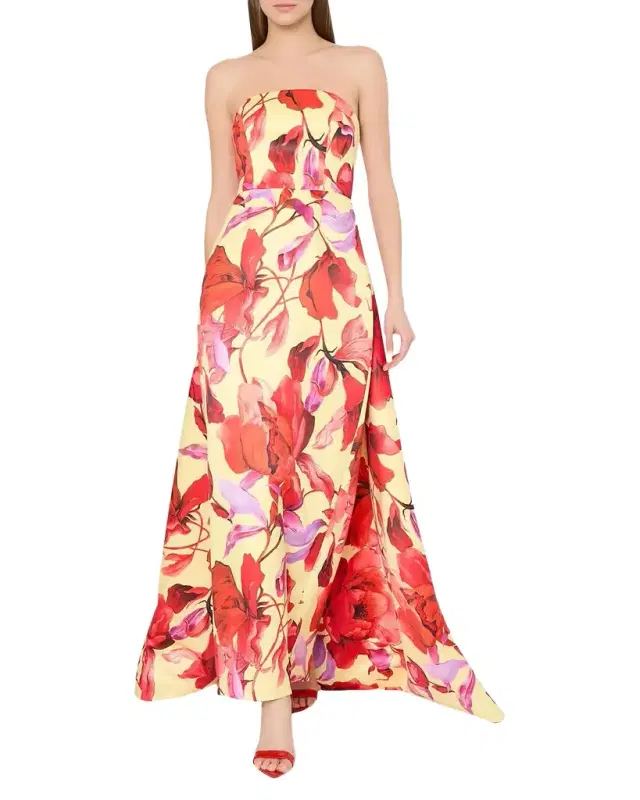 Dorothy Printed Taffeta Dress