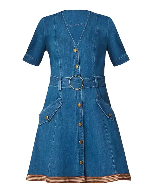 Shoshanna Payton Denim Minidress