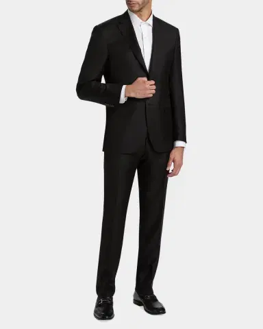 Canali Wool Single-Breasted Suit | Thumbnail 4 Canali Wool Single-Breasted Suit | Thumbnail 4