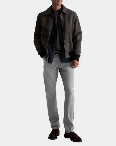 AG Adriano Goldschmied Men 's Everett Straight-Leg Jeans | Thumbnail 2