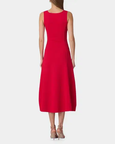 Shoshanna Martha Button-Front Midi-Dress | Thumbnail 3