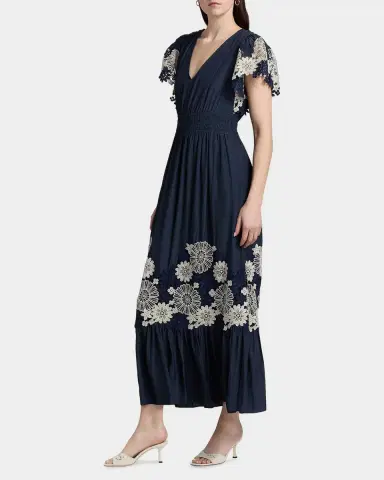 Ramy Brook Georgie Crochet Lace Midi-Dress | Thumbnail 7