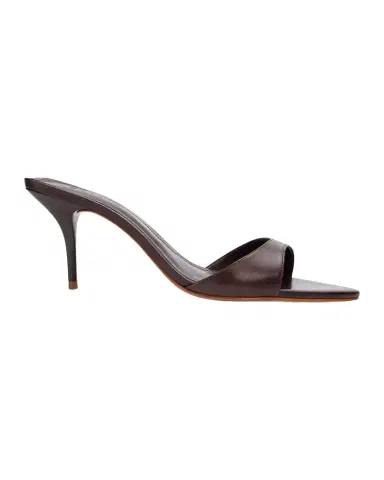 Schutz 75mm Elodie Leather Mules | Thumbnail 1 Schutz 75mm Elodie Leather Mules | Thumbnail 1