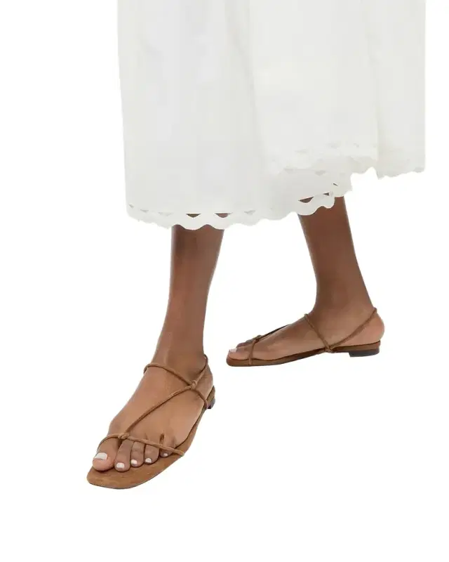 Eleanor Strappy Suede Sandals