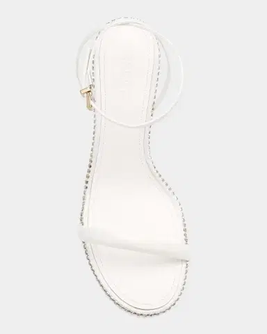Schutz 100mm Lexi Patent Leather Ankle-Strap Sandals | Thumbnail 4