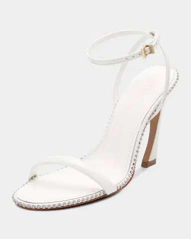Schutz 100mm Lexi Patent Leather Ankle-Strap Sandals | Thumbnail 5