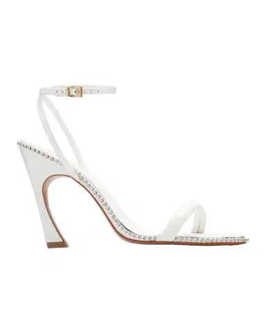 Schutz 100mm Lexi Patent Leather Ankle-Strap Sandals | Thumbnail 1