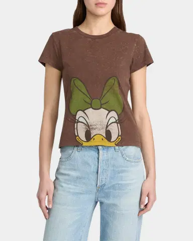 Ganni Future Heavy Daisy-Graphic Cotton Jersey T-Shirt | Thumbnail 4