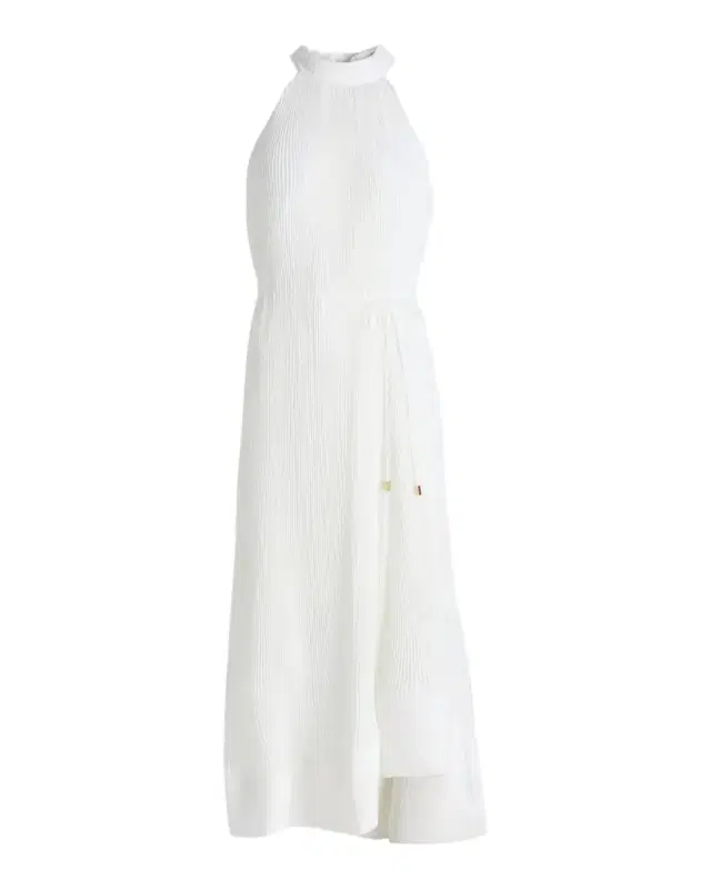 Nalani Pleated Midi-Dress
