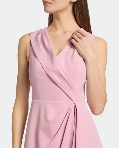 Kay Unger New York Fiona Stretch Crepe Walk-Through Jumpsuit | Thumbnail 5 Kay Unger New York Fiona Stretch Crepe Walk-Through Jumpsuit | Thumbnail 5