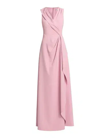 Kay Unger New York Fiona Stretch Crepe Walk-Through Jumpsuit | Thumbnail 1 Kay Unger New York Fiona Stretch Crepe Walk-Through Jumpsuit | Thumbnail 1