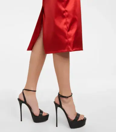 Christian Louboutin Loubi Queen Alta 150 leather platform sandals | Thumbnail 6
