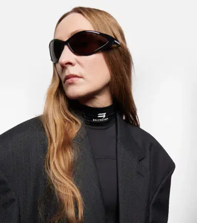 Balenciaga 90s Oval sunglasses | Thumbnail 5 Balenciaga 90s Oval sunglasses | Thumbnail 5