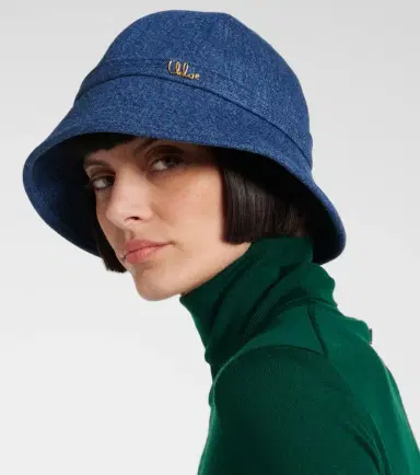 Chloé Chloé Chloé Iconic denim bucket hat | Thumbnail 5