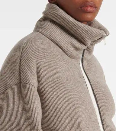 Brunello Cucinelli Cashmere down jacket | Thumbnail 4 Brunello Cucinelli Cashmere down jacket | Thumbnail 4