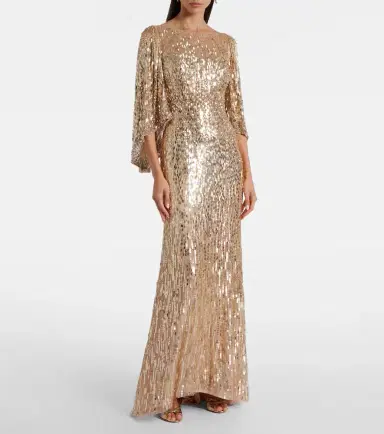 Jenny Packham Ines sequined gown | Thumbnail 2