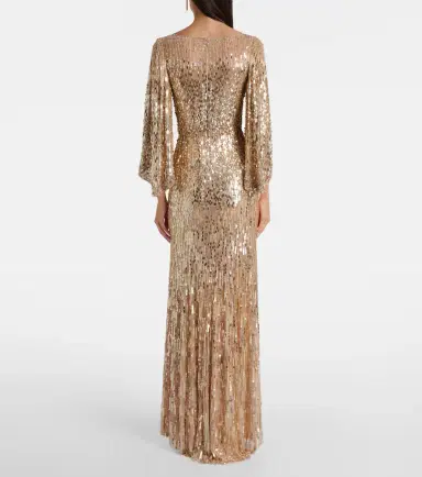 Jenny Packham Ines sequined gown | Thumbnail 3
