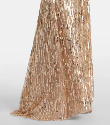 Jenny Packham Ines sequined gown | Thumbnail 4