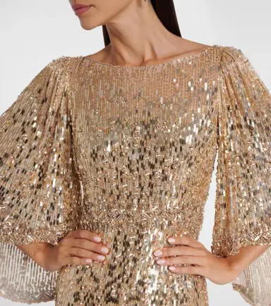 Jenny Packham Ines sequined gown | Thumbnail 5