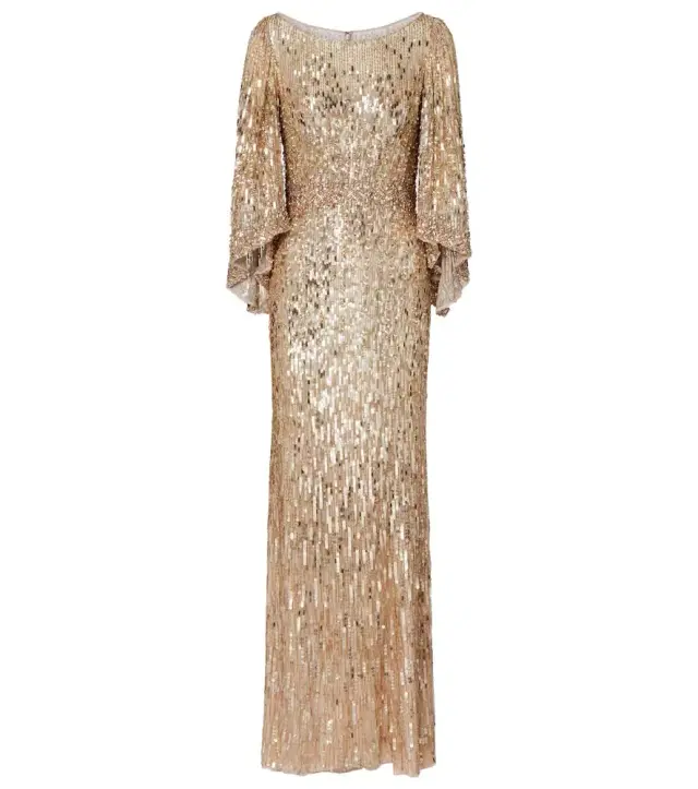 Ines sequined gown