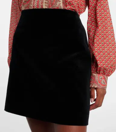 Blaze Milano Blazé Milano Coci cotton velvet miniskirt | Thumbnail 2 Blaze Milano Blazé Milano Coci cotton velvet miniskirt | Thumbnail 2
