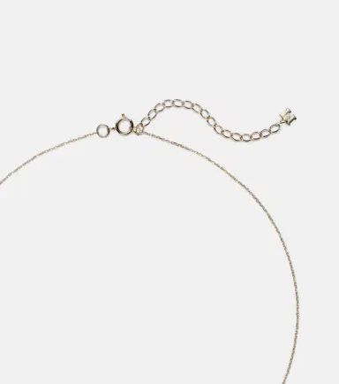 Mateo Donut 14kt gold necklace with jade | Thumbnail 2