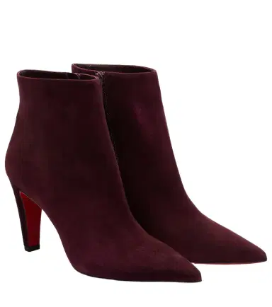Christian Louboutin Suede ankle boots | Thumbnail 1 Christian Louboutin Suede ankle boots | Thumbnail 1