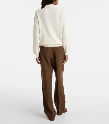 Blaze Milano Blazé Milano Highland wool and cashmere polo sweater | Thumbnail 5